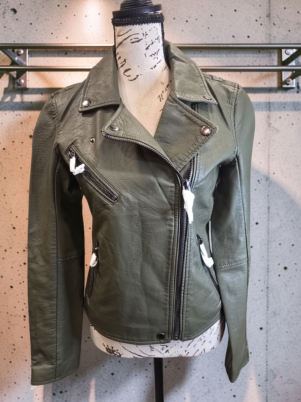 NWT BLANKNYC Vegan Leather Moto Jacket XS